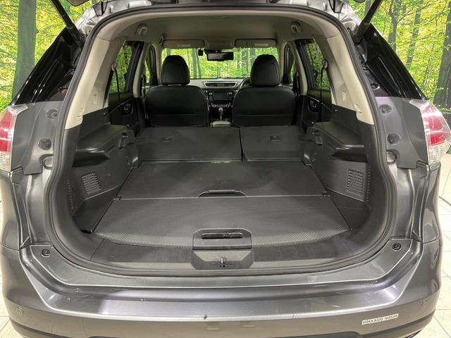 エクストレイル ２０Ｘｔ　エマージェンシーブレーキパッケージ　４ＷＤ　メーカーオプションナビ　全周囲カメラ　エマージェンシーブレーキ　禁煙車　電動リアゲート　レザーシート　ドラレコ　コーナーセンサー　ＬＥＤヘッド　ビルトインＥＴＣ　クルコン　純正１７インチＡＷ（56枚目）