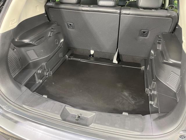 エクストレイル ２０Ｘｔ　エマージェンシーブレーキパッケージ　４ＷＤ　メーカーオプションナビ　全周囲カメラ　エマージェンシーブレーキ　禁煙車　電動リアゲート　レザーシート　ドラレコ　コーナーセンサー　ＬＥＤヘッド　ビルトインＥＴＣ　クルコン　純正１７インチＡＷ（65枚目）