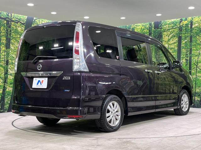 セレナ ハイウェイスター　４ＷＤ　両側電動スライドドア　バックカメラ　ＳＤナビ　禁煙車　スマートキー　ＨＩＤヘッド　ビルトインＥＴＣ　クルコン　純正１５インチアルミ　オートライト　オートエアコン　リアエアコン　横滑り防止装置（25枚目）