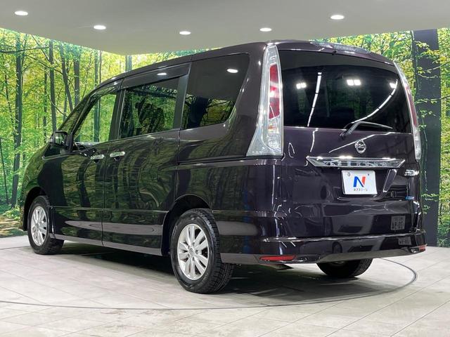 セレナ ハイウェイスター　４ＷＤ　両側電動スライドドア　バックカメラ　ＳＤナビ　禁煙車　スマートキー　ＨＩＤヘッド　ビルトインＥＴＣ　クルコン　純正１５インチアルミ　オートライト　オートエアコン　リアエアコン　横滑り防止装置（26枚目）