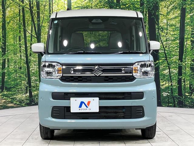 スペーシア ハイブリッドＸ　４ＷＤ　２トーンルーフ　両側電動ドア　ＳＤナビ　バックカメラ　セーフティサポート　禁煙車　ドラレコ　コーナーセンサー　スマートキー　ＬＥＤヘッド　ＥＴＣ　オートハイビーム　車線逸脱警報　オートライト（14枚目）