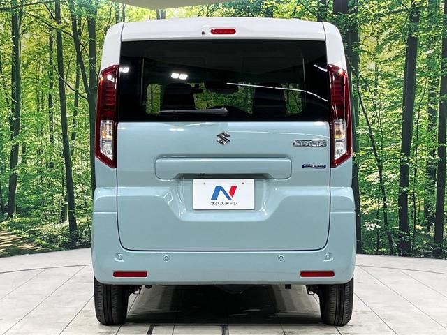 スペーシア ハイブリッドＸ　４ＷＤ　２トーンルーフ　両側電動ドア　ＳＤナビ　バックカメラ　セーフティサポート　禁煙車　ドラレコ　コーナーセンサー　スマートキー　ＬＥＤヘッド　ＥＴＣ　オートハイビーム　車線逸脱警報　オートライト（15枚目）
