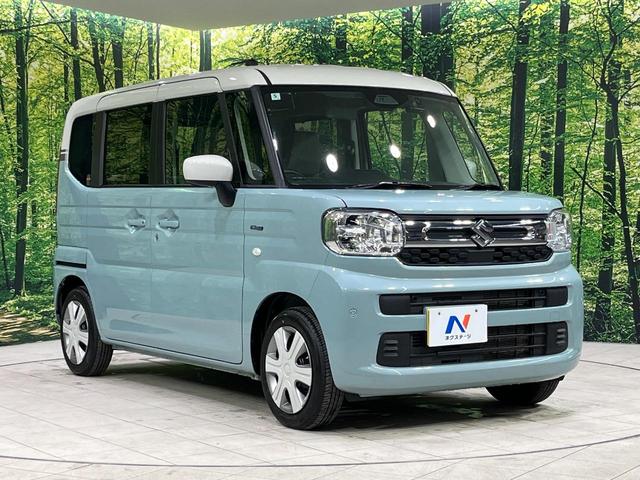 スペーシア ハイブリッドＸ　４ＷＤ　２トーンルーフ　両側電動ドア　ＳＤナビ　バックカメラ　セーフティサポート　禁煙車　ドラレコ　コーナーセンサー　スマートキー　ＬＥＤヘッド　ＥＴＣ　オートハイビーム　車線逸脱警報　オートライト（16枚目）