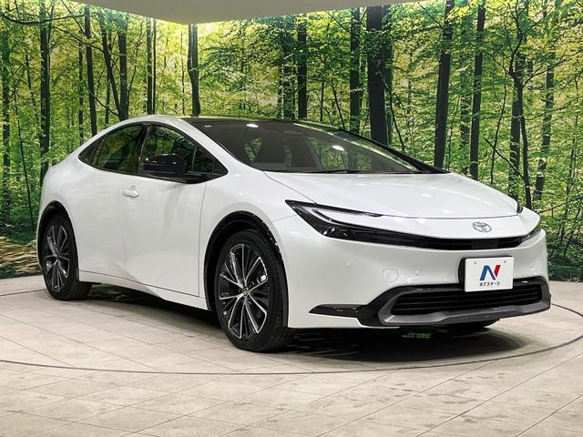 プリウス Z 4WD ガラスルーフ 純正12インチナビ 全周囲カメラ 寒冷地仕様 100V電源 セーフティセンス レーダークルーズ 禁煙車 合皮シート シートベンチレーション パワーシート コーナーセンサ-(16枚目)