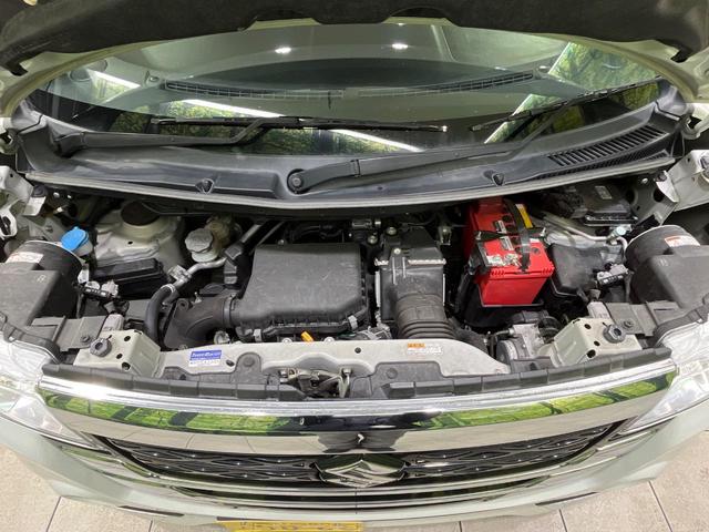 スペーシアカスタムZ ターボ 4WD ターボ 両側電動ドア メモリーナビ 全周囲カメラ デュアルカメラブレーキサポート 禁煙車 シートヒーター スマートキー HIDヘッド ビルトインETC クルコン 車線逸脱警報 誤発進抑制機能(18枚目)