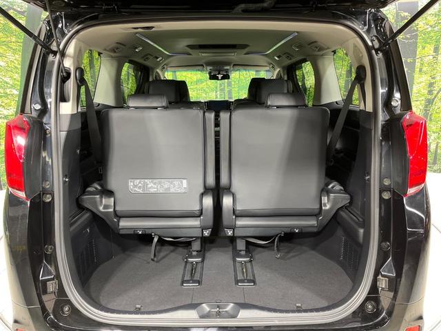 アルファードハイブリッド ＳＲ　Ｃパッケージ　４ＷＤ　寒冷地仕様　両側電動ドア　純正９インチディスプレイオーディオ　後席モニター　バックカメラ　ＡＣ１００Ｖ電源　セーフティーセンス　レーダークルーズ　禁煙車　パワーバックドア　合皮シート（10枚目）