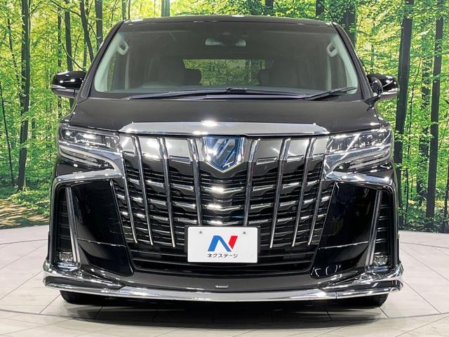 アルファードハイブリッド ＳＲ　Ｃパッケージ　４ＷＤ　寒冷地仕様　両側電動ドア　純正９インチディスプレイオーディオ　後席モニター　バックカメラ　ＡＣ１００Ｖ電源　セーフティーセンス　レーダークルーズ　禁煙車　パワーバックドア　合皮シート（14枚目）