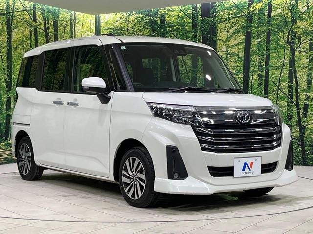 ルーミー カスタムＧ　４ＷＤ　両側電動ドア　ＳＤナビ　バックカメラ　寒冷地仕様　スマートアシスト　レーダークルーズ　禁煙車　コーナーセンサー　スマートキー　ＬＥＤヘッド　ＥＴＣ　純正１４インチアルミ　オートハイビーム（16枚目）