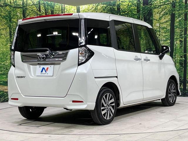 ルーミー カスタムＧ　４ＷＤ　両側電動ドア　ＳＤナビ　バックカメラ　寒冷地仕様　スマートアシスト　レーダークルーズ　禁煙車　コーナーセンサー　スマートキー　ＬＥＤヘッド　ＥＴＣ　純正１４インチアルミ　オートハイビーム（17枚目）