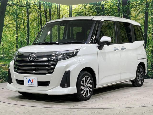 ルーミー カスタムＧ　４ＷＤ　両側電動ドア　ＳＤナビ　バックカメラ　寒冷地仕様　スマートアシスト　レーダークルーズ　禁煙車　コーナーセンサー　スマートキー　ＬＥＤヘッド　ＥＴＣ　純正１４インチアルミ　オートハイビーム（29枚目）