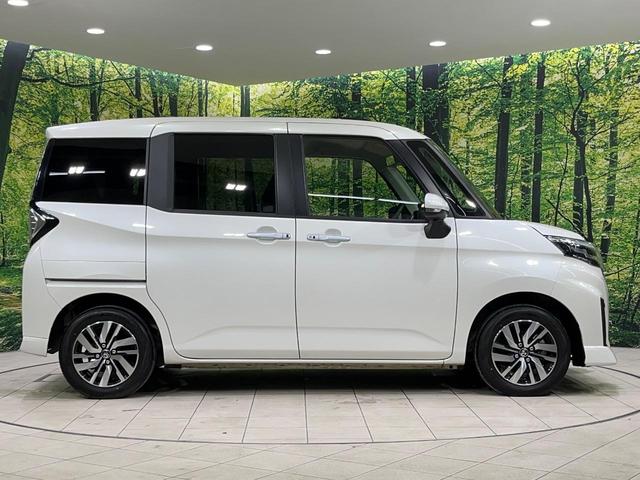 ルーミー カスタムＧ　４ＷＤ　両側電動ドア　ＳＤナビ　バックカメラ　寒冷地仕様　スマートアシスト　レーダークルーズ　禁煙車　コーナーセンサー　スマートキー　ＬＥＤヘッド　ＥＴＣ　純正１４インチアルミ　オートハイビーム（32枚目）