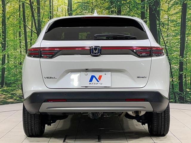 ヴェゼル e:HEV X 4WD SDナビ バックカメラ 寒冷地仕様 ホンダセンシング アダプティブクルーズ 禁煙車 ドラレコ コーナーセンサー シートヒータ スマートキー LEDヘッド ETC 純正16インチアルミ(15枚目)
