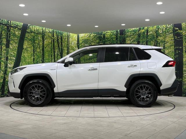RAV4 ハイブリッドG 4WD 純正SDナビ バックカメラ 寒冷地仕様 100V電源 セーフティセンス レーダークルーズ 禁煙車 電動リアゲート レザーシート パワーシート ドラレコ コーナーセンサー スマートキー(26枚目)