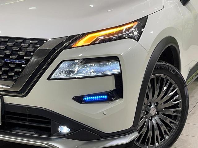 エクストレイル オーテック　ｅ－４ＯＲＣＥ　４ＷＤ　１２．３型メーカーナビ　全周囲カメラ　３６０度セーフティアシスト　禁煙車　レザーシート　ドラレコ　コーナーセンサー　スマートキー　ＬＥＤヘッド　ビルトインＥＴＣ　車線逸脱警報（12枚目）