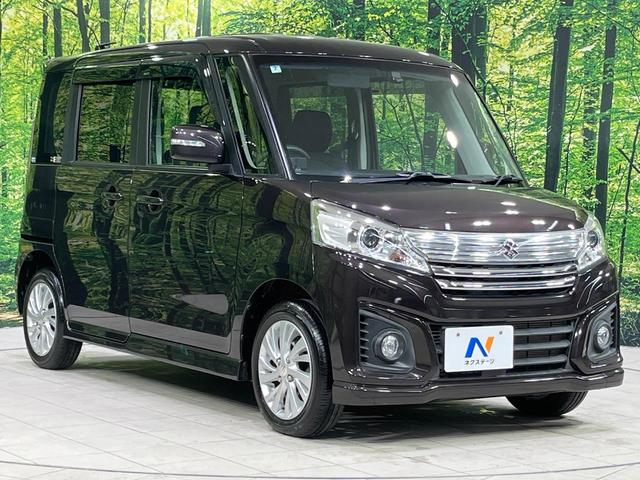 スペーシアカスタム GSターボ 4WD ターボ 電動スライドドア SDナビ 寒冷地仕様 禁煙車 ドラレコ スマートキー HIDヘッド ETC クルコン オートライト オートエアコン Bluetooth CD DVD再生 フルセグ(16枚目)