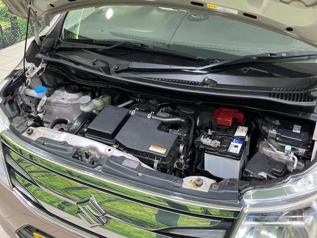 ワゴンＲ ＦＺ　４ＷＤ　バックカメラ　レーダーブレーキサポート　ポータブルナビ　禁煙車　スマートキー　ＬＥＤヘッド　ＥＴＣ　純正１４インチアルミ　オートエアコン　ＣＤ　地デジ　プライバシーガラス　シートリフター（18枚目）