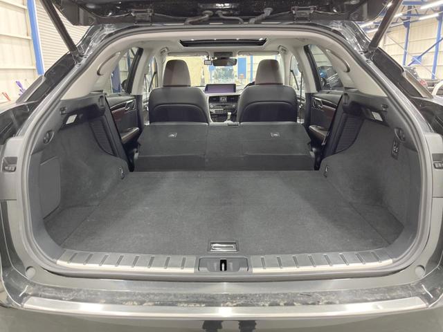 ＲＸ ＲＸ４５０ｈ　バージョンＬ　４ＷＤ　パノラマルーフ　純正１２型ナビ　バックカメラ　マークレビンソンサウンド　セーフティシステムプラス　レーダークルーズ　禁煙車　電動リアゲート　茶革シート　シートベンチレーション　パワーシート（68枚目）