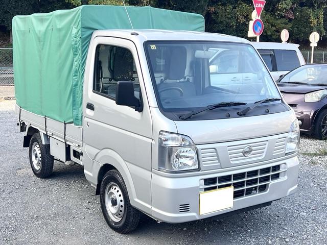 NT100クリッパートラック 幌車 走行距離1000km台 禁煙車 MT5速 AC ライトレベライザー Wエアバッグ(2枚目)