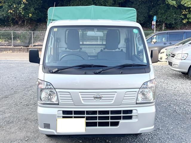 NT100クリッパートラック 幌車 走行距離1000km台 禁煙車 MT5速 AC ライトレベライザー Wエアバッグ(3枚目)