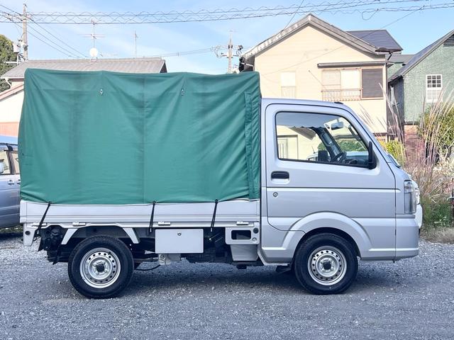 NT100クリッパートラック 幌車 走行距離1000km台 禁煙車 MT5速 AC ライトレベライザー Wエアバッグ(5枚目)