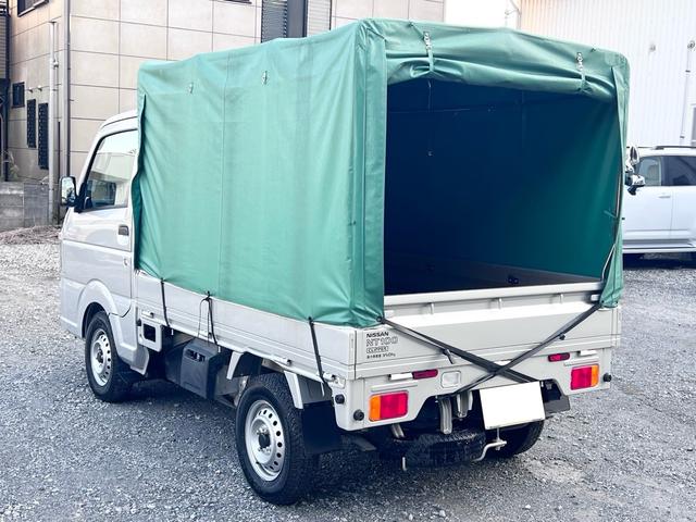 NT100クリッパートラック 幌車 走行距離1000km台 禁煙車 MT5速 AC ライトレベライザー Wエアバッグ(7枚目)