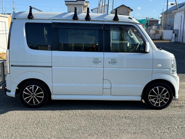 エブリイワゴン ＰＺターボスペシャル　ナビバックカメラ　両側パワースライドドア　電動サイドステップ　ヒッチメンバー　ルーフキャリア（16枚目）