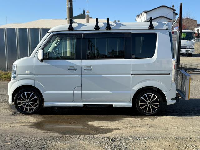 エブリイワゴン ＰＺターボスペシャル　ナビバックカメラ　両側パワースライドドア　電動サイドステップ　ヒッチメンバー　ルーフキャリア（30枚目）