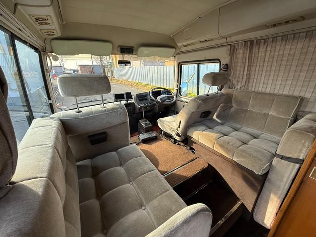 コースター EX キャンピング 8ナナンバー 10人乗り E/G 14B(27枚目)