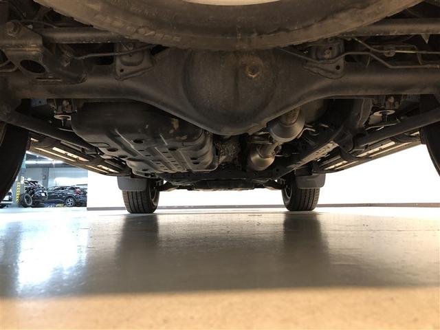 下廻りの状態です（車両後方から）