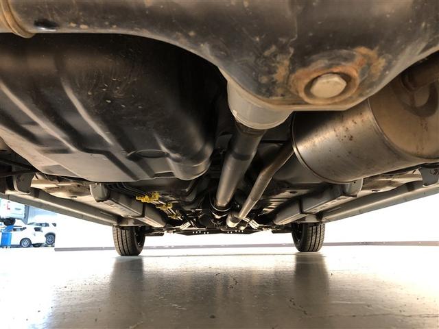 下廻りの状態です（車両後方から）