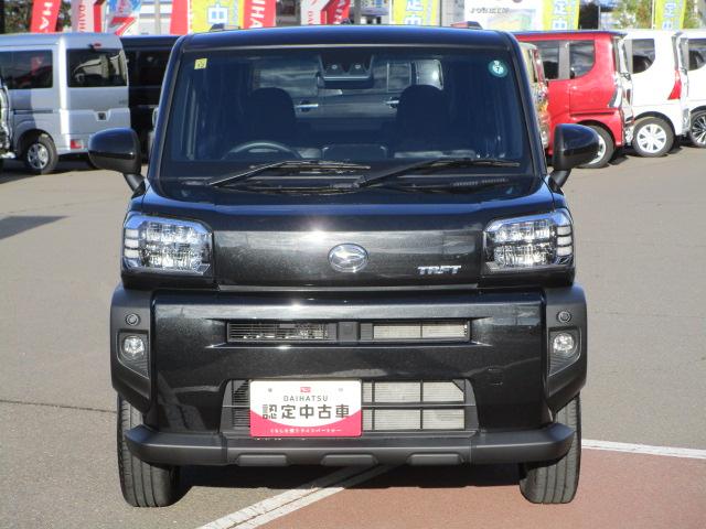 タフト Ｇ　４ＷＤ　スマートアシスト　ガラスルーフ　ＬＥＤヘッドライト　オートライト　オートエアコン　オーディオレス　運転席助手席シートヒーター　前後コーナーセンサー　アルミホイール　アイドリングストップ（2枚目）