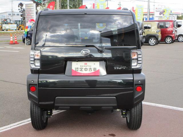 タフト Ｇ　４ＷＤ　スマートアシスト　ガラスルーフ　ＬＥＤヘッドライト　オートライト　オートエアコン　オーディオレス　運転席助手席シートヒーター　前後コーナーセンサー　アルミホイール　アイドリングストップ（3枚目）