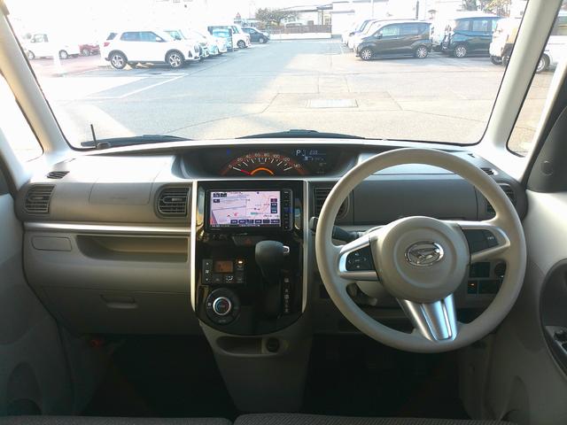 タント Ｘ　ＳＡＩＩＩ　４ＷＤ　両側スライドドア左電動　夏冬タイヤ　ダイハツ純正ナビ　バックモニター　スマートアシスト　オートエアコン　オートライト　リモコンエンジンスターター　運転席シートヒーター　アイドリングストップ（13枚目）