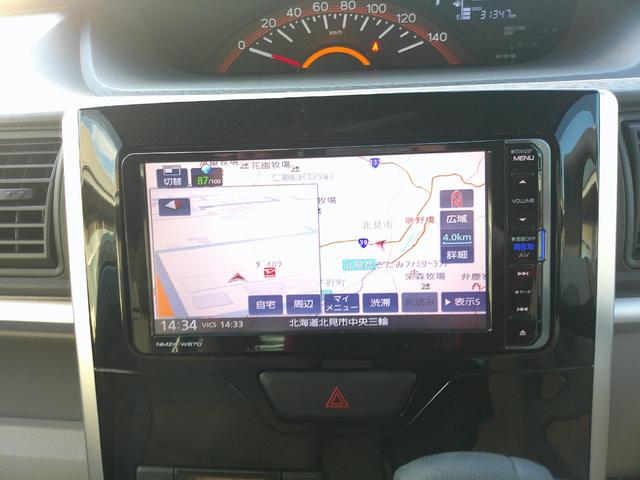 タント Ｘ　ＳＡＩＩＩ　４ＷＤ　両側スライドドア左電動　夏冬タイヤ　ダイハツ純正ナビ　バックモニター　スマートアシスト　オートエアコン　オートライト　リモコンエンジンスターター　運転席シートヒーター　アイドリングストップ（15枚目）