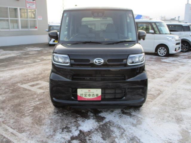 タント X 4WD 両側スライドドア左電動 LEDヘッドライト オートライト オートエアコン 運転席助手席シートヒーター キーフリーシステム 前後コーナーセンサー オーディオレス アイドリングストップ(2枚目)