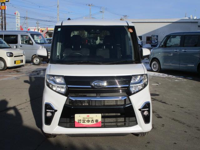 タント カスタムＸ　４ＷＤ　両側パワースライドドア　ＬＥＤヘッドライト　オートライト　オートエアコン　運転席助手席シートヒーター　オーディオレス　デジタルメーター　キーフリーシステム　アイドリングストップ（2枚目）