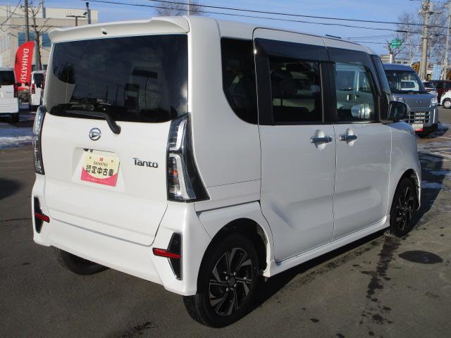 タント カスタムＸ　４ＷＤ　両側パワースライドドア　ＬＥＤヘッドライト　オートライト　オートエアコン　運転席助手席シートヒーター　オーディオレス　デジタルメーター　キーフリーシステム　アイドリングストップ（8枚目）