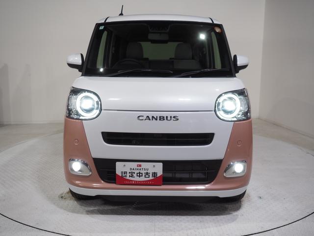 ムーヴキャンバス ストライプスG 4WD 両側パワースライドドア スマホ連携ディスプレイオーディオ バックモニター 保温機能カップホルダー オートエアコン LEDヘッドライト オートライト シートヒーター スマートアシスト(2枚目)