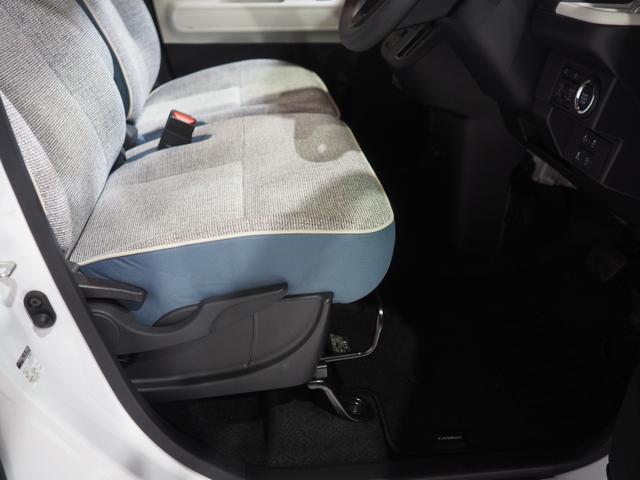 ムーヴキャンバス ストライプスG 4WD 両側パワースライドドア スマホ連携ディスプレイオーディオ バックモニター 保温機能カップホルダー オートエアコン LEDヘッドライト オートライト シートヒーター スマートアシスト(42枚目)