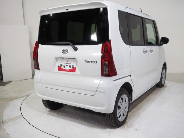 タント Ｘ　４ＷＤ　両側スライドドア左電動　ＬＥＤヘッドライト　オートエアコン　オーディオレス　運転席助手席シートヒーター　前後コーナーセンサー　電動パーキングブレーキ　アイドリングストップ　キーフリーシステム（5枚目）