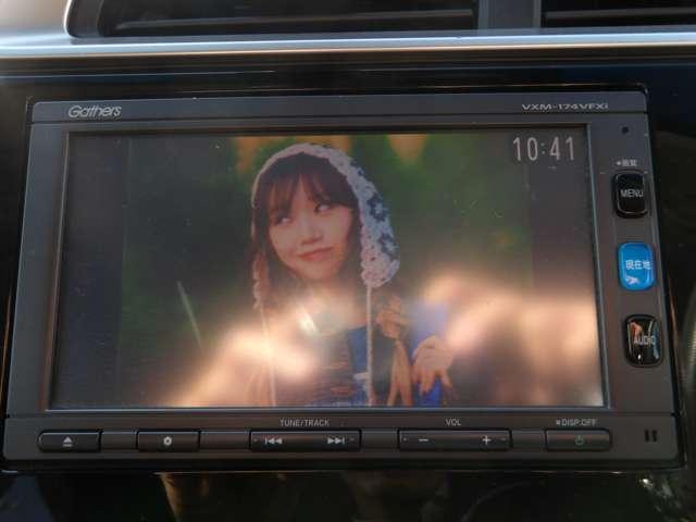 フィット 1.3 13G Fパッケージ 4WD ホンダ純正ナビ&フロントサイドバックモニ(11枚目)