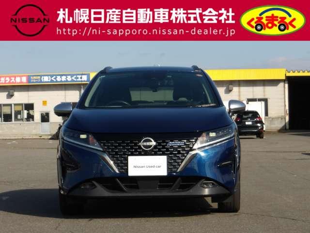 ノート １．２　ＡＵＴＥＣＨ　クロスオーバー　ＦＯＵＲ　４ＷＤ　純正９インチナビ＆全周囲モニター（2枚目）