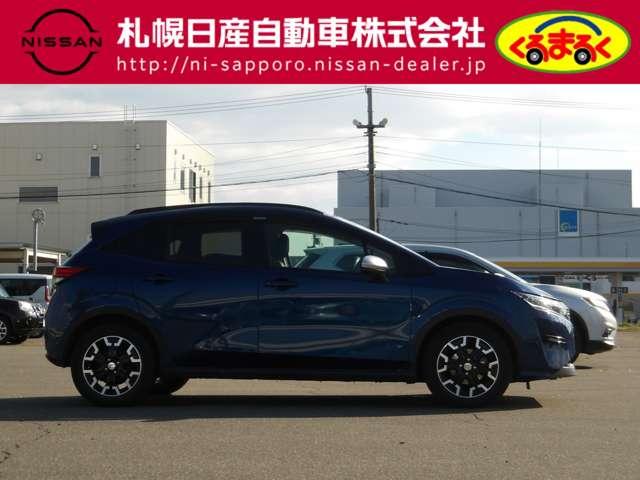 ノート １．２　ＡＵＴＥＣＨ　クロスオーバー　ＦＯＵＲ　４ＷＤ　純正９インチナビ＆全周囲モニター（3枚目）