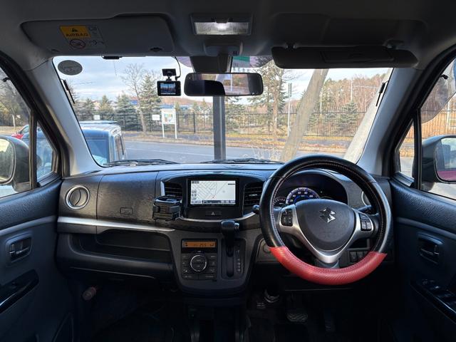 ワゴンＲスティングレー Ｔ　メモリーナビ　バックカメラ　フルセグＴＶ　ドライブレコーダー前後　ＨＩＤヘッドライト（3枚目）