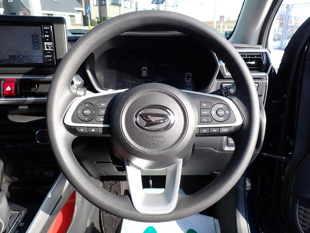 ロッキー Ｇ　４ＷＤ　夏冬タイヤ付　寒冷地仕様　前後ドライブレコーダー　バックカメラ　シートヒーター　フロントガラス熱線　ヒーテッドドアミラー　コーナーセンサー　スマートアシストＩＩＩ　オプションボディカラー（9枚目）