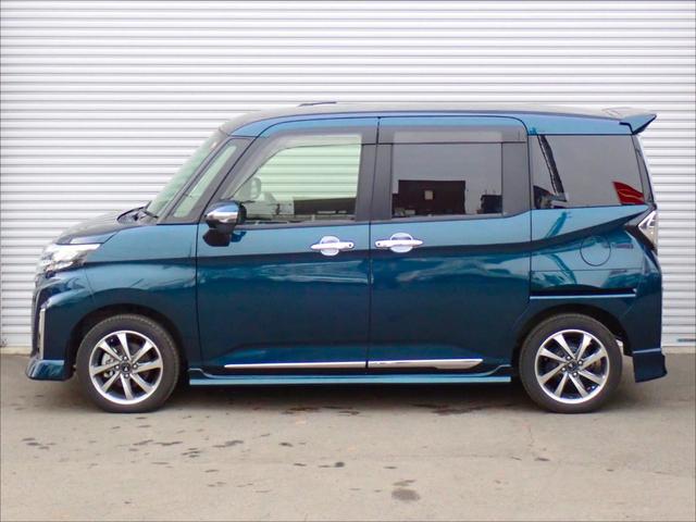 ルーミー カスタムＧ　４ＷＤ　寒冷地仕様　社外ナビ　アラウンドビューモニター　両側パワースライドドア　コーナーセンサー　クルーズコントロール　シートヒーター　サイド・リアモデリスタエアロ　モデリスタ１５インチアルミ　ＥＴＣ（4枚目）