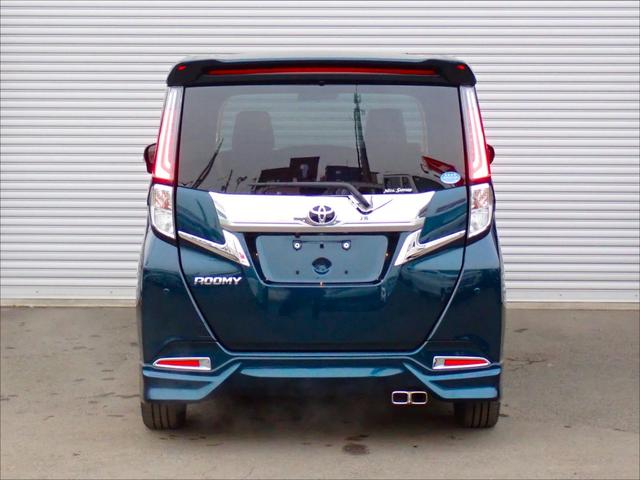 ルーミー カスタムＧ　４ＷＤ　寒冷地仕様　社外ナビ　アラウンドビューモニター　両側パワースライドドア　コーナーセンサー　クルーズコントロール　シートヒーター　サイド・リアモデリスタエアロ　モデリスタ１５インチアルミ　ＥＴＣ（7枚目）