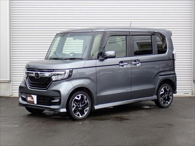 Ｎ－ＢＯＸカスタム Ｇ・Ｌターボホンダセンシング　４ＷＤ　社外ナビ　バックカメラ　フルセグ　ＥＴＣ　ハーフレザーシート　アダプティブクルーズコントロール　両側パワースライドドア　純正エンジンスターター　ＬＥＤヘッドライト　前後ドライブレコーダー（4枚目）