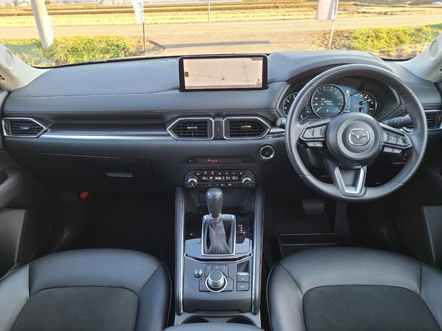 ＣＸ－５ ＸＤ　ブラックトーンエディション　ワンオーナー　４ＷＤ　ディーゼルターボ　純正エンジンスターター　夏冬タイヤ　前後ドラレコ　ＥＴＣ　パノラミックビュー　Ｆシートヒーター　レーダークルーズコントロール　純正ナビ　ＴＶ　Ｂｌｕｅｔｏｏｔｈ（7枚目）