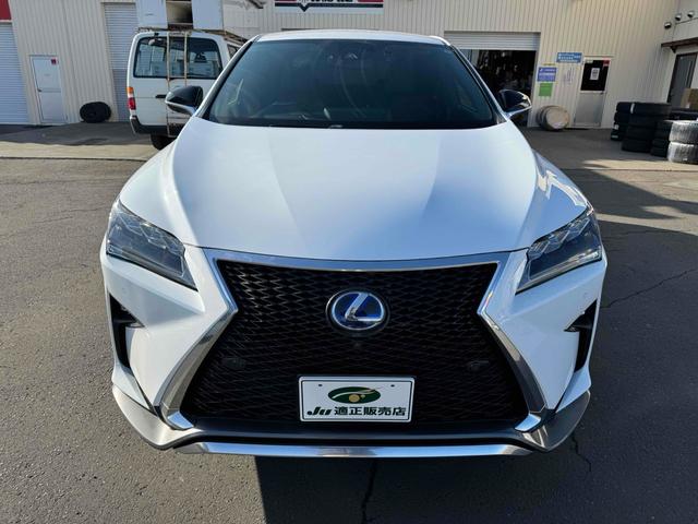 ＲＸ ＲＸ４５０ｈ　Ｆスポーツ　４ＷＤ　ドライブレコーダー　全周囲カメラ　クリアランスソナー　オートクルーズコントロール　レーンアシスト　パワーシート　衝突被害軽減システム　ナビ　ＴＶ　オートマチックハイビーム　ＬＥＤヘッドランプ（2枚目）